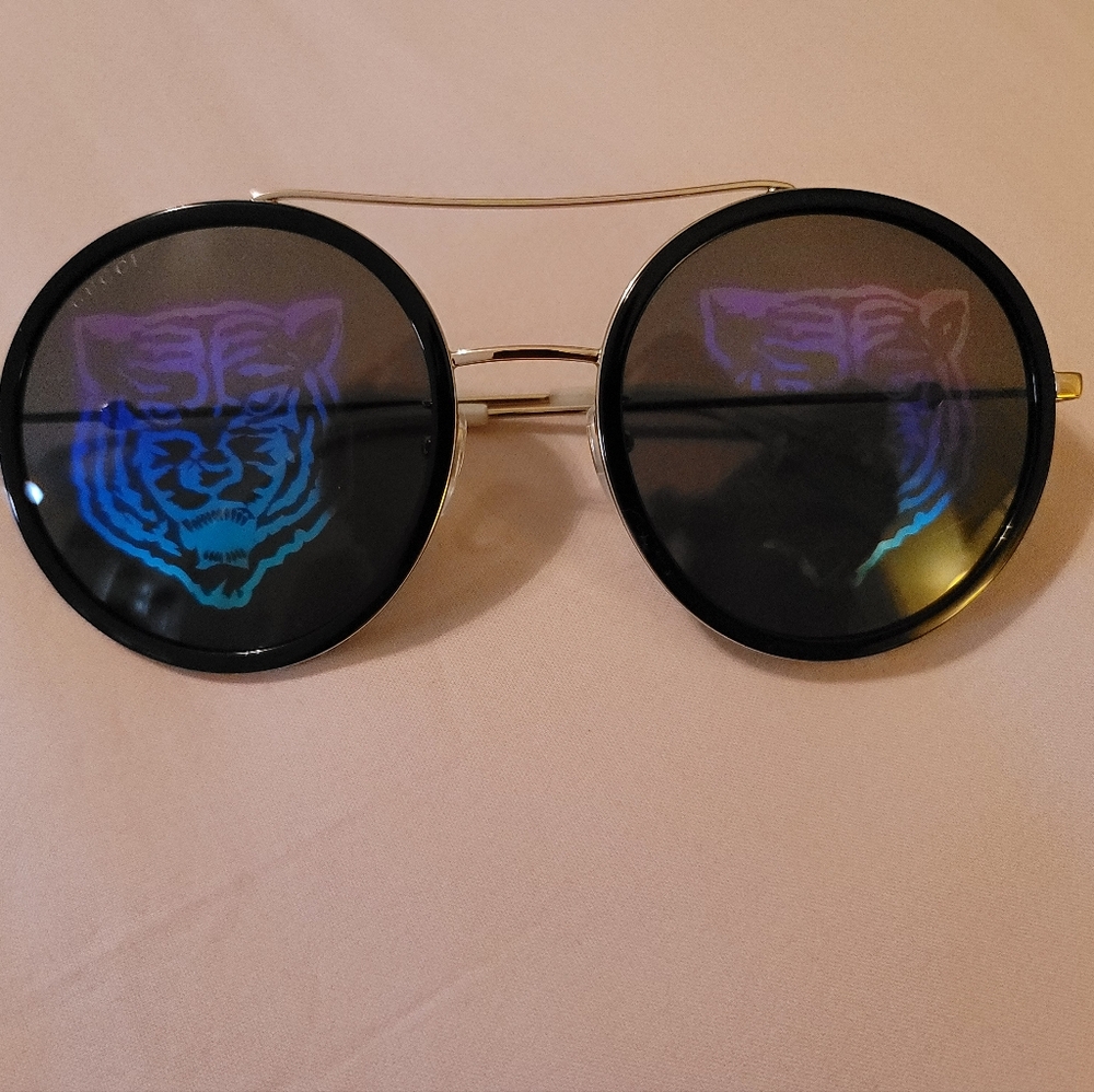 Gucci Black Tiger Sunglasses